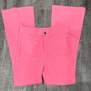 Pink Kids Flare Jeans